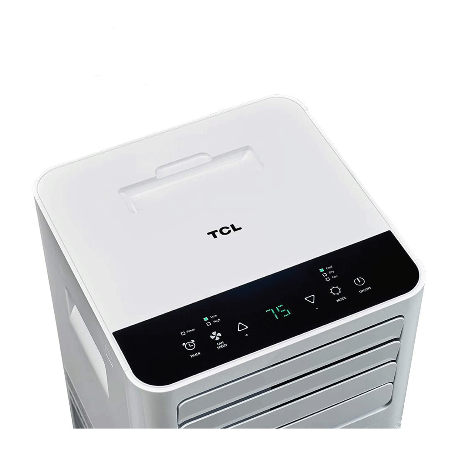 TCL 3-In-1 200 Square Foot 8,000 BTU Portable Air Conditioner with Remote, White Sansujyuku sansujyuku.com