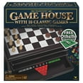 thumbnail image 1 of Traditions Wood Game House with 10 Classic Games Including Mini Othello, 1 of 2