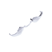 Replacement LB RB Trigger Bumper Buttons Compatible With Xbox One Elite Controller (Silver)