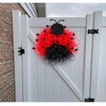 thumbnail image 3 of Mesh Fabric Garland Door Hanging for Holiday Decoration Gift Practical and Beautiful, 3 of 8