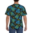 thumbnail image 3 of Bixox Men's Play Game Printed Short Sleeve Skinny Athletic T-Shirt, 3 of 6