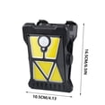 thumbnail image 3 of Wzzjkit Garden Yard Clip Solar Camping Light 3 Mode Motion Sensing Solar Wall Light, 3 of 9