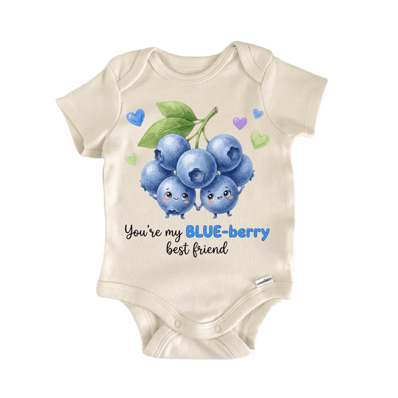 Fruit Pun Blueberry - Baby Bodysuit