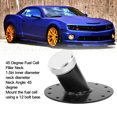 thumbnail image 4 of 45 Degree Fuel Cell Filler Neck Lightweight Steel Mounting Cap 1.5in Inner Diameter 12 Bolt Base, 4 of 7