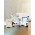 thumbnail image 6 of Grey Mother of Pearl Marble Picture Frames 3x3 / White, 6 of 11