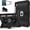 Black, variant on REQO for iPad A16 11th Generation Case 11 Inch 2025,for iPad 10th/iPad A19 12th Generation Tablet Case Kids with Shoulder Strap & Pencil Holder,Heavy Duty Rugged Protective Cover