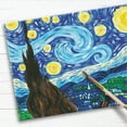 thumbnail image 2 of Faber-Castell Paint By Number Museum Series-The Starry Night, Adult Art Set, 2 of 7
