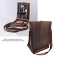 thumbnail image 3 of Writers Messenger Wood Box, Spacious Exquisite Texture Adjustable Shoulder Strap Wooden Easel Tabletop Art Box  for Architects for Outdoor Drawing Writing, 3 of 7