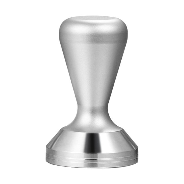 Tamper de café profesional Tamper de café expreso, Tamper de café expreso Barista para café molido Accesorio para máquinas de café expreso Barista 53 mm Plata Sunnimix Manipulación de café