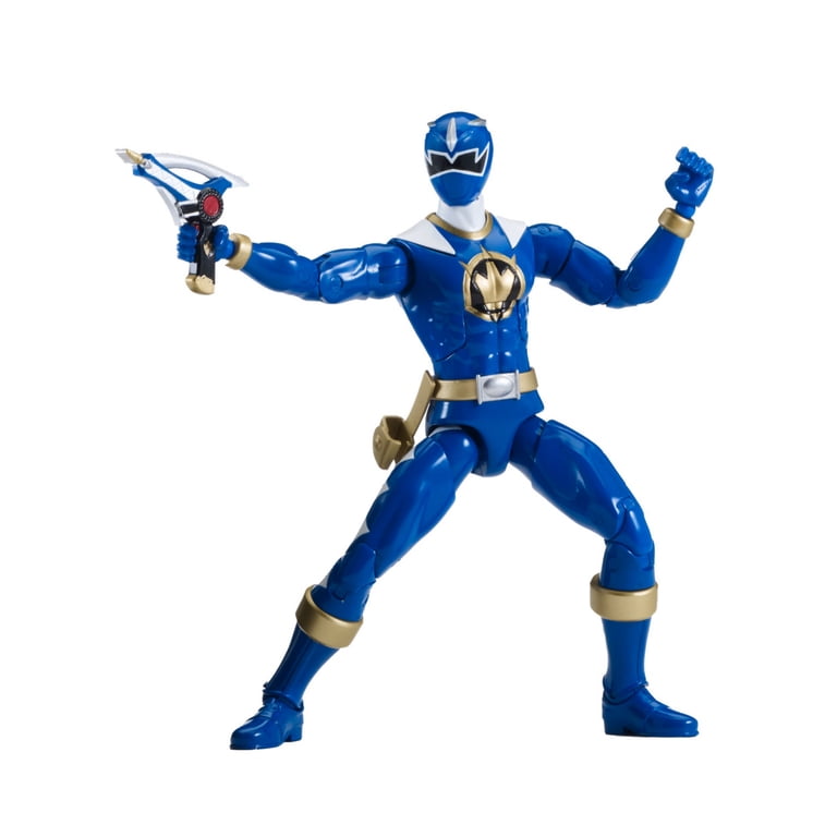 Power Rangers Legacy Collectable 6.5 inch Figure Dino Thunder Blue