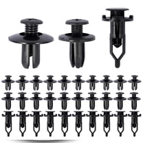Niyofa 50pcs 6mm 8mm 9mm Auto Fastener Clip Car Retainer Kit Plastic Fastener Screw Rivet Door Trim Panel Clips Car Accessories
