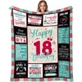 thumbnail image 2 of 13th Birthday Gifts for Girls, 13 Year Old Girl Gifts Blanket for Women, Best Gifts for 13 Year Old Girls, 13 Year Old Girl Gift Ideas, 13th Birthday Decorations for Girl Throw Blanket 60"X50", 2 of 6