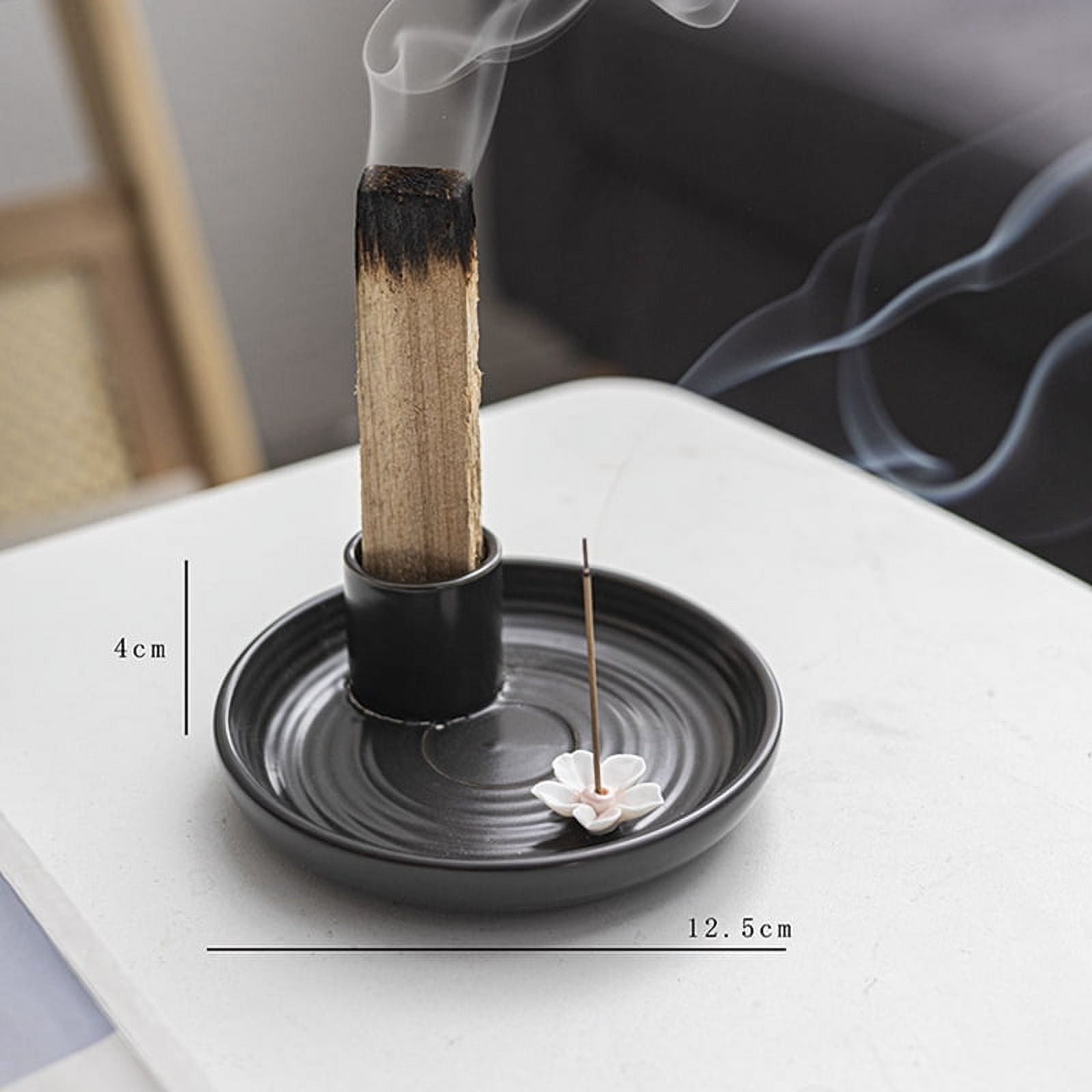 シロ wa/ter INSENCE STAND blue gray シロ wa/ter INSENCE STAND blue gray Incense Stand Blue-Grey