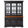 thumbnail image 3 of Sunset Trading Wood Treasure Buffet and Lighted Hutch in Antique Black/Cherry, 3 of 6