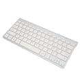 thumbnail image 1 of 2.4G Cordless Keyboard Ultra Slim and Compact Keyboard, QWERTY UK Layout Bilingual Keyboard, for Computer Desktop PC Laptop Tablet, White, 1 of 8