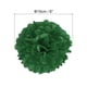 thumbnail image 2 of Uxcell 6" Pom Poms de Papel Duraderos para Decoración de Fiestas de Boda Verde Oscuro 10 Paquete, 2 of 6
