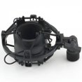 thumbnail image 2 of Universal 3KG Bearable Load Mic Microphone Shock Mount Clip Holder Stand Radio Studio Sound Recording Bracket Black Professional, 2 of 5