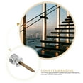 thumbnail image 2 of HINTRMENT 4Pcs Glass Railing Standoff for Balcony and Stairway with Glass Opening 14-16mm, 2 of 4