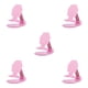 thumbnail image 1 of Tholdsy Soporte para teléfono Soporte de plegable Soporte de escritorio extensible portátil Accesorio para teléfono móvil, Rosa rosado 5piezas, 1 of 6