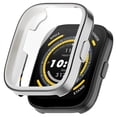 thumbnail image 2 of Flmtop 1PC Watch Screen Protector with Tempered Glass Screen Protector Full Protection Smartwatch Cases High Clarity Watch Protective Cover Compatible with Amazfit Bip 5, 2 of 10