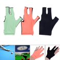 thumbnail image 2 of HOT!1pc Snooker Billiard Cue Glove Pool Left Hand Open Three Finger Accessory Fitness Accessories Hot! He Qiyong unisex, 2 of 2