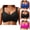 Black, variant on Bikini Tops for Women Twist Front V Neck Padded Push Up Underwire Bra Bathing Suit Tops Swimwear