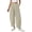 Plaid Army White, variant on Plaid Barrel Pants Women Summer Casual Loose Wide Leg Lounge Gingham Trousers Spring Fashion Beach Bottoms