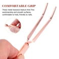 thumbnail image 3 of QUMIIRITY Pinces à Ongles 2 Pcs Pointes Inclinées Revêtement en Titane pour Manucure et Travail de Précision, 3 of 8