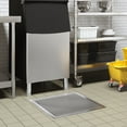 thumbnail image 3 of 24" x 36" Stainless Steel Floor Trough Drain, 14-Gauge with Subway-Style Grating & Removable Drain Basket, NSF Listed (KM-FTG-2436), 3 of 9