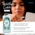 thumbnail image 4 of Liquipel Powertek Twizzler Apple Lightning Cable, 4 of 10