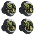 thumbnail image 2 of 4 Pcs Frog Knobs for Kitchen Cabinet Cupboard Dresser Bookcase Drawer Pulls Handles Round Home Decor, 2 of 8