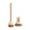 B, variant on TIELUTT Dish Scrubber with Handle Scrub Cleaner with Handle Scrub Brush Suction Jewelry with Kitchen Microwave Stand with Can Stainless Steel Spray Hard Water Stain Remover for Glass