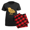 thumbnail image 5 of CafePress - Vchick2 Women's Dark Pajamas - Women's Short Sleeve Print T-Shirt and Pants Dark Cotton Pajama Set, 5 of 7