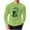Green, variant on VBTAPA Mens St. Patricks Day T Shirts Shamrock Print Tshirt Clover Graphic Tee Long Sleeve St Patty's Day Waffle Tshirts Gray M