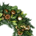 thumbnail image 2 of Jeco 32" Christmas Wreath with Ornaments in Multi-Color, 2 of 8