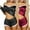 Red, variant on Your-Sty Silk Pjs for Women Satin Pajamas Set Camisole Pajamas Cami Shorts Set Nightwear, 2 Pack Sleepwear