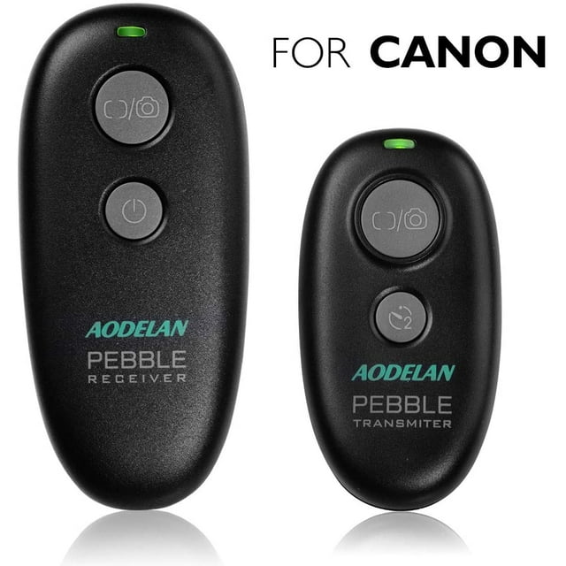 Camera Remote Control Wireless Shutter Release for Canon T7, T7i, EOS R, 200D(SL2), 250D(SL3), 90D, 80D, 77D, 800D,