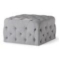 thumbnail image 1 of Maven Lane Henry Traditional Ottoman in Slate Fabric Upholstery, 1 of 5