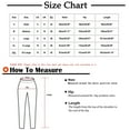 thumbnail image 3 of Pantalones de algodón sueltos con bolsillos de cuerpo entero estampados de ocio cómodo para mujer a la moda Pompotops ulkah940293, 3 of 8