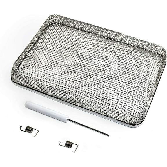 HQRP 887774701141919 Silver Stainless Steel, 5.9" RV Furnace Heater Vent Cover