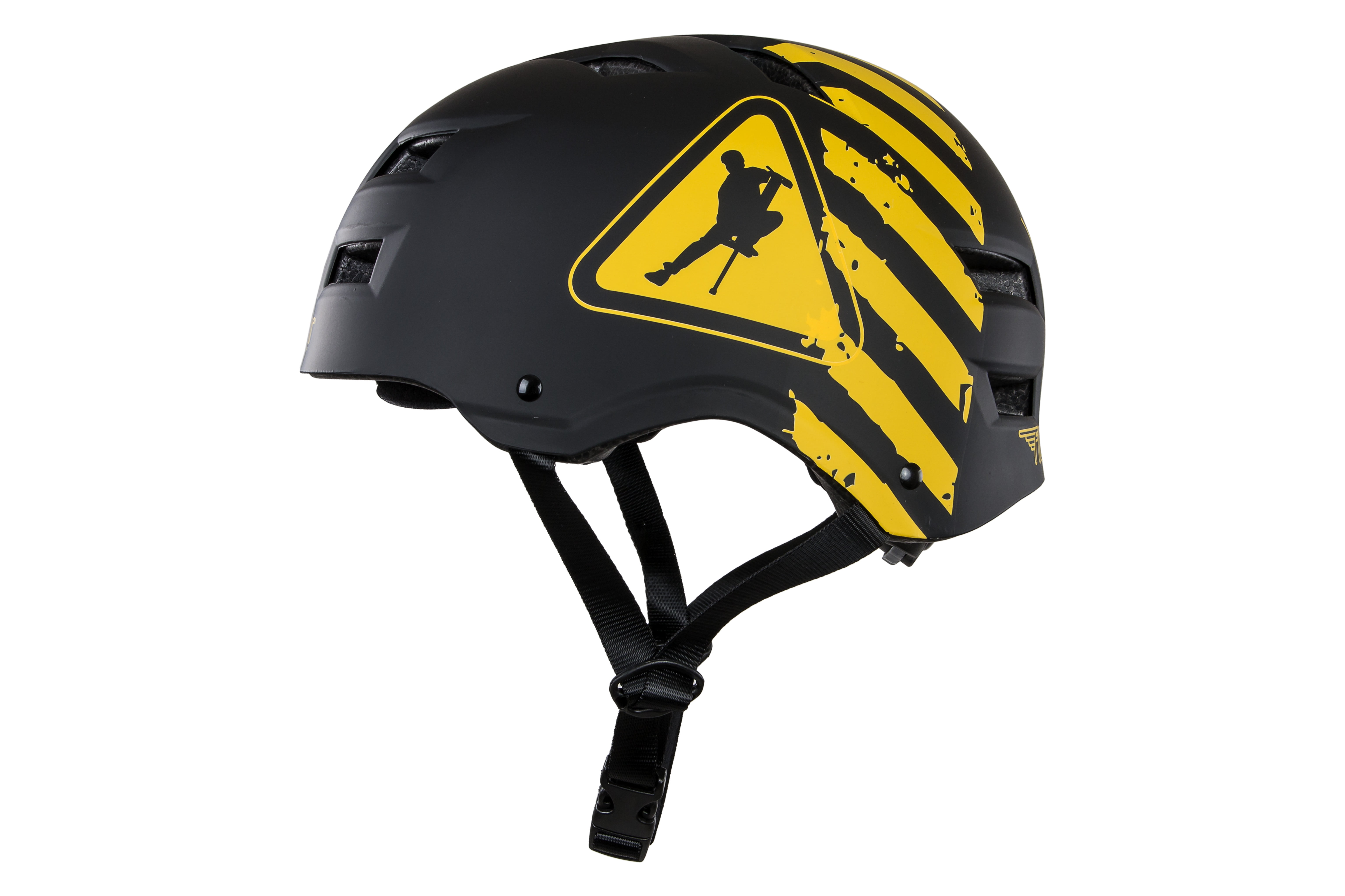 Flybar Certified Multi Sport Helmets For Skateboarding, Bicycling, Roller Blading, Longboarding & Pogoing -Warning -M/L