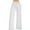 White, variant on LLYwey on Sale Clearance Cargo Pants Women High Waisted Flare Leggings for Ladies High Waisted Commutingworkout Bell Bottom Hollow Out Pants New Full Length Pants Trousers Regular Fitted Yellow L