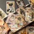 thumbnail image 2 of 60pcs Vintage Stickers, Adhesive Sticker For DIY Scrapbook, Journal Supplies & Tools, 2 of 5