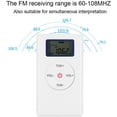 thumbnail image 1 of Portable Headset Radios, Mini Digital Tuning FM Radio Audio Walkman Radio Player with Lanyard and Earphone Rechargeable Battery Small Pocket Radio for Walking/Running, 1 of 8
