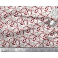 thumbnail image 2 of Soimoi Velvet Fabric Floral,Fish & Deer Artistic Decor Fabric Printed Yard 58 Inch Wide, 2 of 3