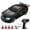Black, variant on Electric 1:64 Scale Mini RC Drift Racing Car with Underbody Ambient Lighting and Type-C Quick Charging, Includes Cones, Charger and Screwdriver