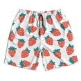 thumbnail image 5 of Goofa Strawberries Printed Mens Swim Trunks Summer Quick Dry Short Beach Swimwear Bathing Suits-X-Large, 5 of 9