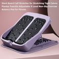 thumbnail image 4 of Slant Board Foot Massager Calf Stretcher Slant Board for Stretching Tight Calves Plantar Fasciitis Adjustable 9 Level Exercise Balance Pad for Fitness Stability Training Physical Therapy, 4 of 7