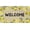 Yellow-lemon Welcome, variant on Rainbow Pride Rug Love Wins Welcome Door Mat Low-Profile Non-Slip Doormats Indoor Outdoor Entrance Yard Decorations Throw Rug Burlap 17 X 30 Inch