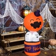 thumbnail image 3 of Lindo Infble De Halloween Con El Horror De Cabaza Para Vacaciones En Interiores Sunnimix Espectro inflable, 3 of 8